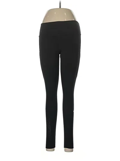 Pre-owned Nike Active Pants In Black
