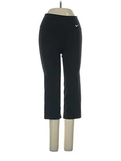 Pre-owned Nike Active Pants In Black