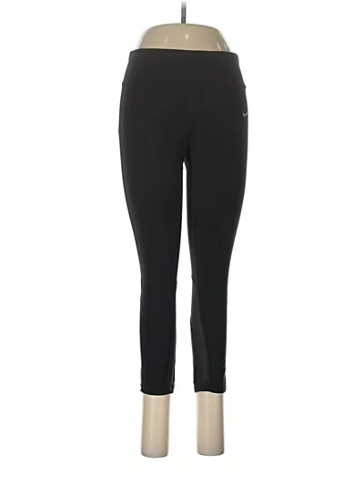 Pre-owned Nike Active Pants In Black