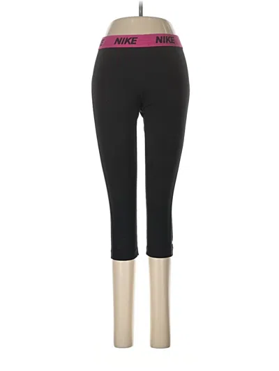 Pre-owned Nike Active Pants In Black