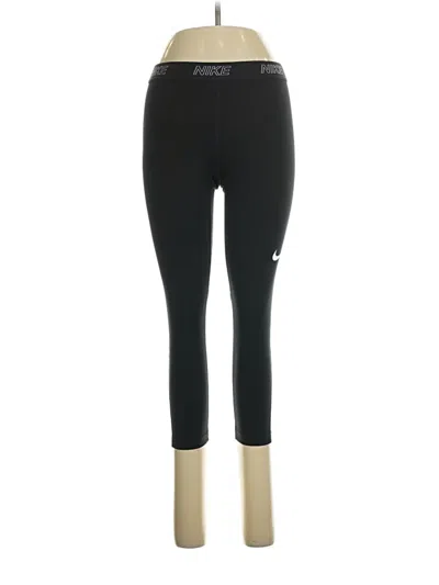 Pre-owned Nike Active Pants In Black