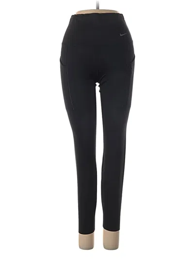 Pre-owned Nike Active Pants In Black