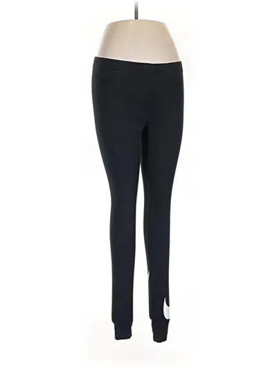Pre-owned Nike Active Pants In Black