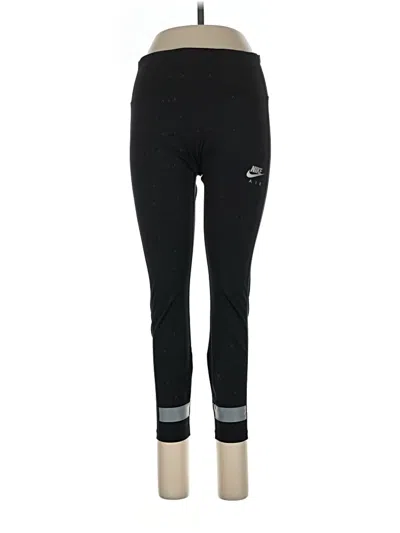 Pre-owned Nike Active Pants In Black