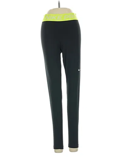 Pre-owned Nike Active Pants In Black