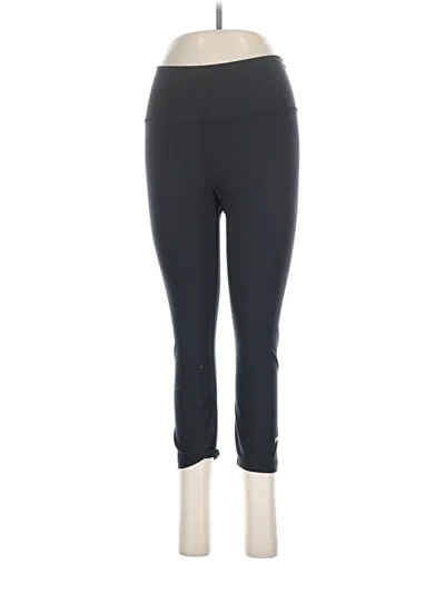Pre-owned Nike Active Pants In Black