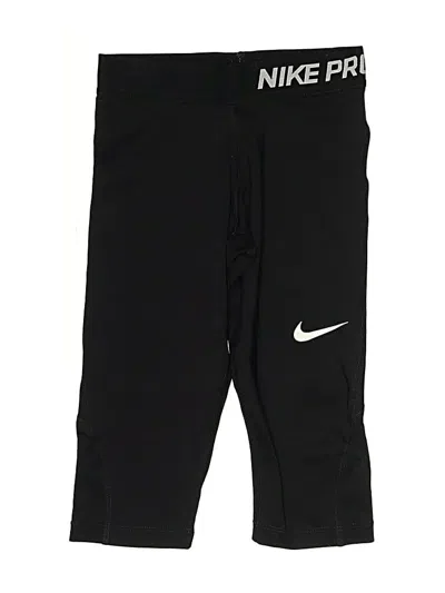 Pre-owned Nike Kids' Active Pants In Black