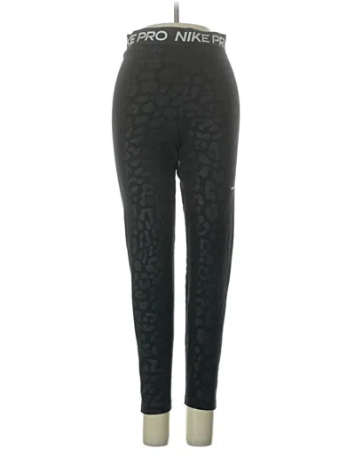 Pre-owned Nike Active Pants In Black