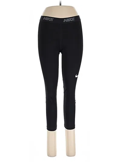 Pre-owned Nike Active Pants In Black