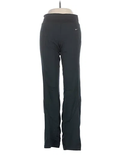 Pre-owned Nike Active Pants In Black