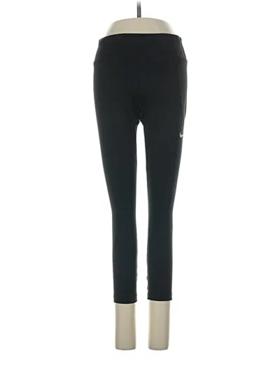 Pre-owned Nike Active Pants In Black