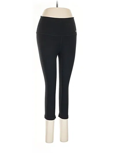 Pre-owned Nike Active Pants In Black