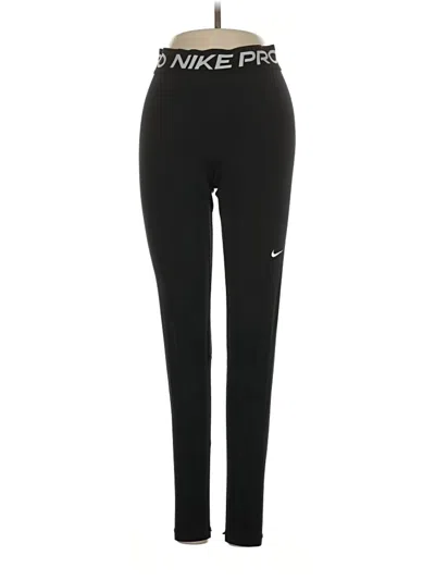 Pre-owned Nike Active Pants In Black