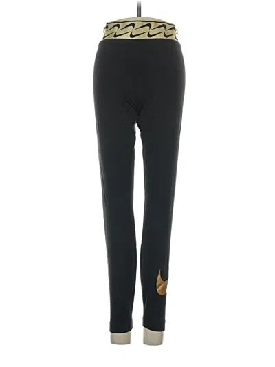 Pre-owned Nike Active Pants In Black