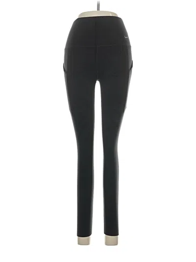 Pre-owned Nike Active Pants In Black