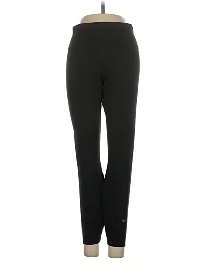 Pre-owned Nike Active Pants In Black