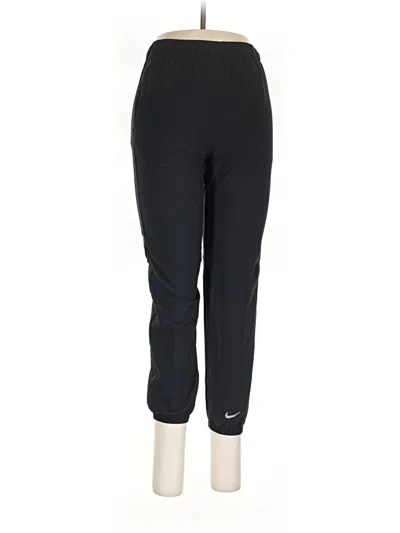 Pre-owned Nike Active Pants In Black