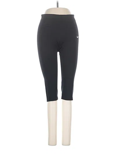Pre-owned Nike Active Pants In Black