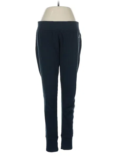 Pre-owned Nike Active Pants In Blue