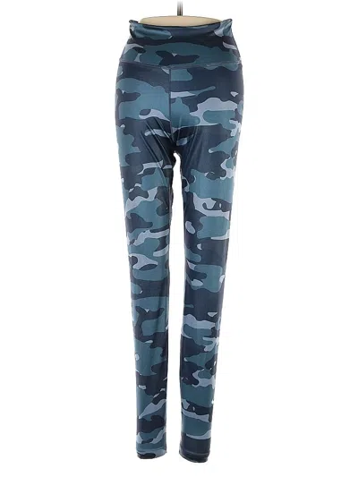 Pre-owned Nike Active Pants In Blue