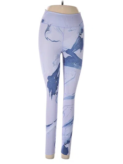 Pre-owned Nike Active Pants In Blue