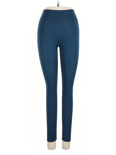 Pre-owned Nike Active Pants In Blue