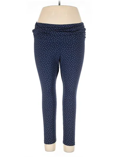 Pre-owned Nike Active Pants In Blue