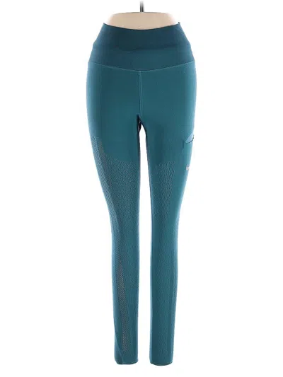 Pre-owned Nike Active Pants In Blue