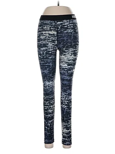 Pre-owned Nike Active Pants In Blue