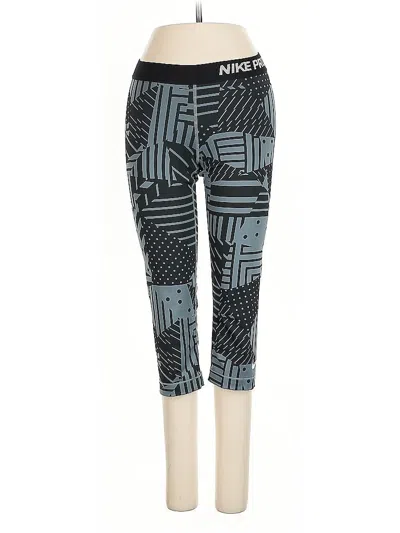 Pre-owned Nike Active Pants In Blue