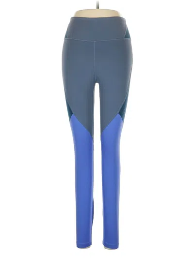 Pre-owned Nike Active Pants In Blue