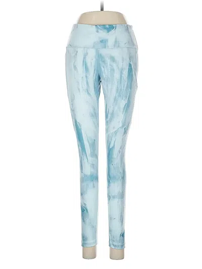 Pre-owned Nike Active Pants In Blue
