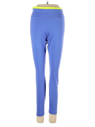 Pre-owned Nike Active Pants In Blue