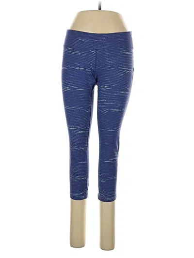 Pre-owned Nike Active Pants In Blue