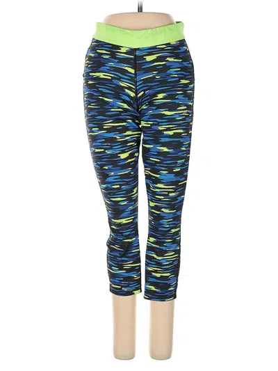 Pre-owned Nike Active Pants In Blue