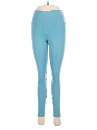 Pre-owned Nike Active Pants In Blue