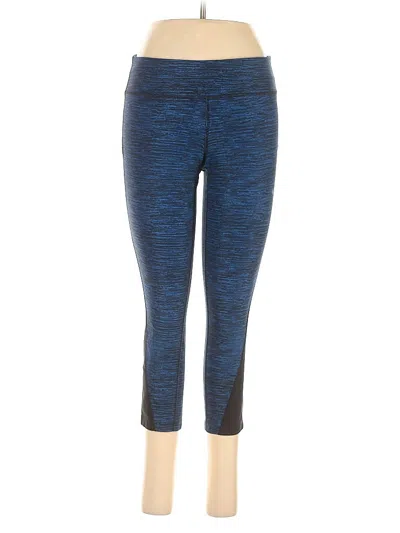 Pre-owned Nike Active Pants In Blue