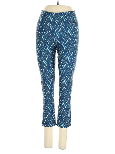 Pre-owned Nike Active Pants In Blue