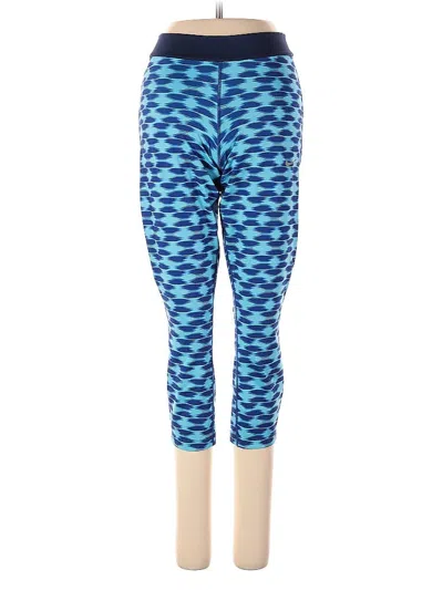 Pre-owned Nike Active Pants In Blue