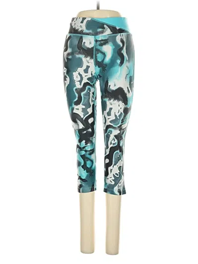 Pre-owned Nike Active Pants In Blue