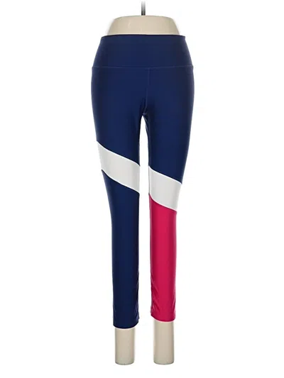 Pre-owned Nike Active Pants In Blue