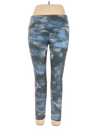 Pre-owned Nike Active Pants In Blue