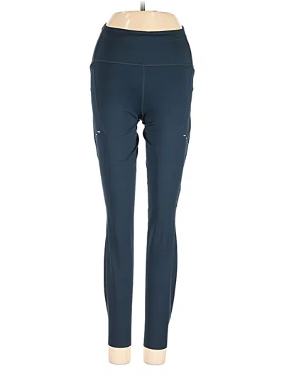 Pre-owned Nike Active Pants In Blue