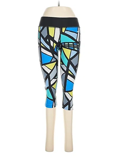 Pre-owned Nike Active Pants In Blue