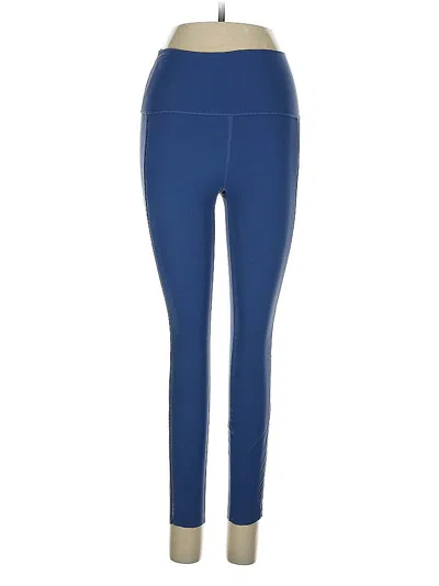 Pre-owned Nike Active Pants In Blue