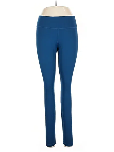 Pre-owned Nike Active Pants In Blue