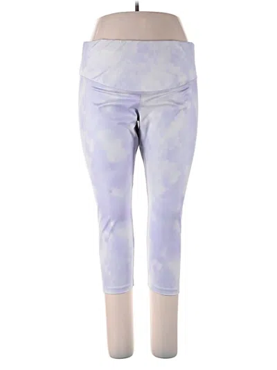 Pre-owned Nike Active Pants In Blue