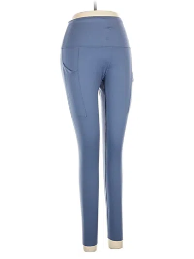 Pre-owned Nike Active Pants In Blue