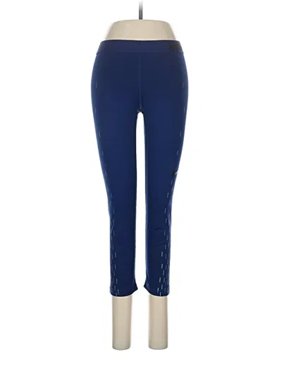 Pre-owned Nike Active Pants In Blue