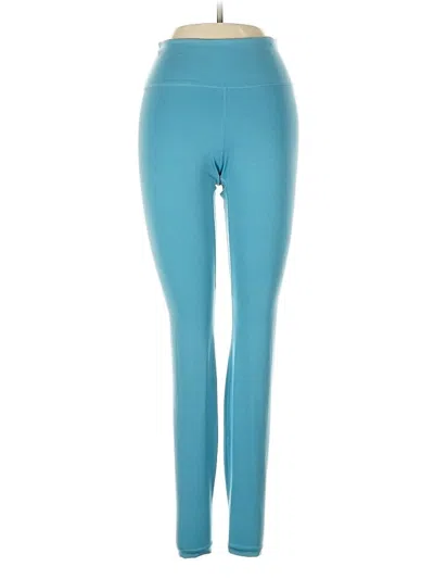Pre-owned Nike Active Pants In Blue